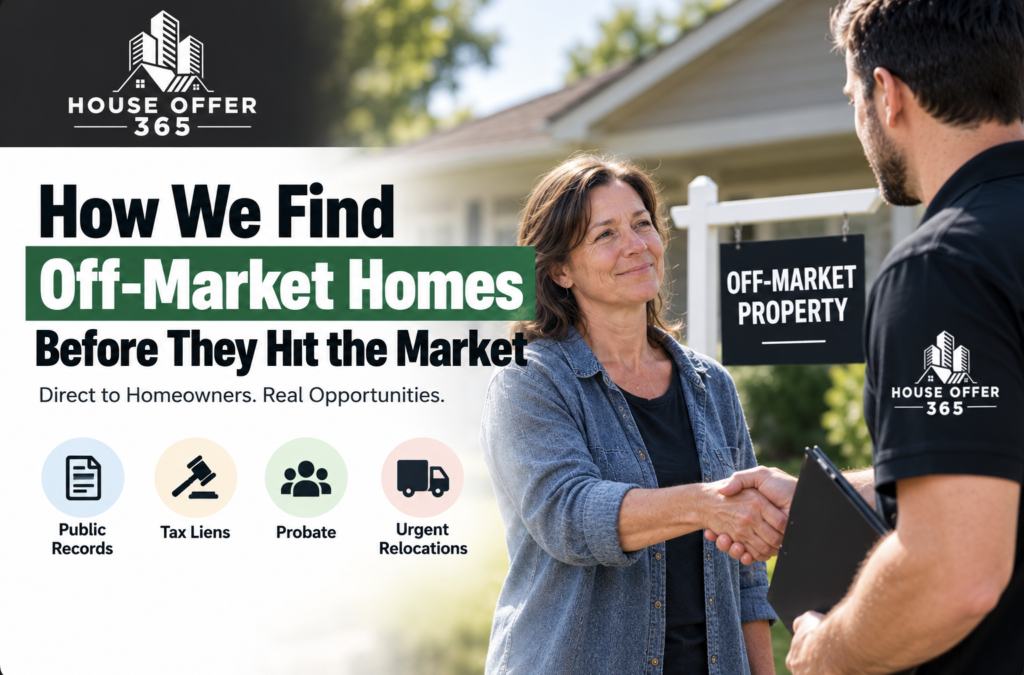 How House Offer 365 Finds Off-Market Homes Before They Hit the Market